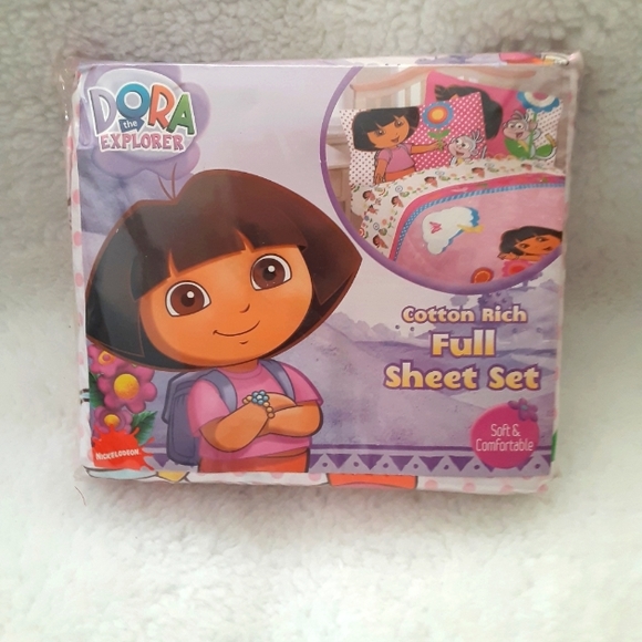 Nickelodeon Other Dora The Explorer Sheet Set Poshmark